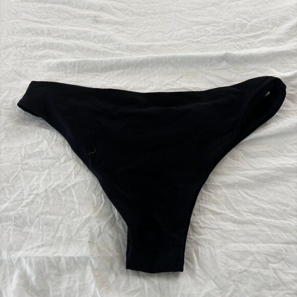 SHEIN Trendy Matching Bikini Black 2 Piece Mix Swimwear Bikini Summer Medium - Picture 2 of 2